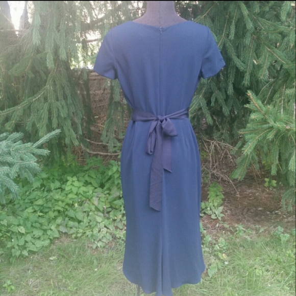 Navy blue Badgley Mischka dress - Picture 2 of 6